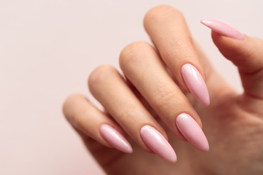 Barely There pop-on manicure